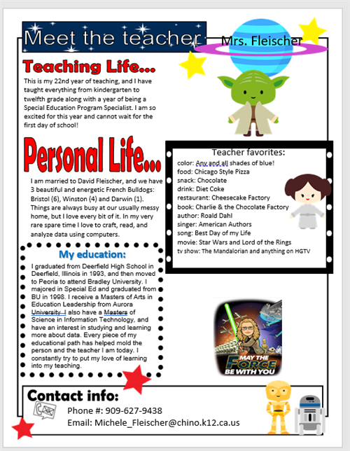 Meet the teacher 